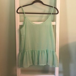 Mint Translucent Cami